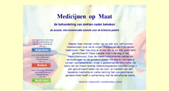 Desktop Screenshot of medicijnen-op-maat.nl