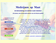 Tablet Screenshot of medicijnen-op-maat.nl
